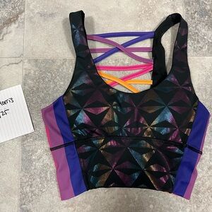 Crowned Athletics Geo night sports bra
